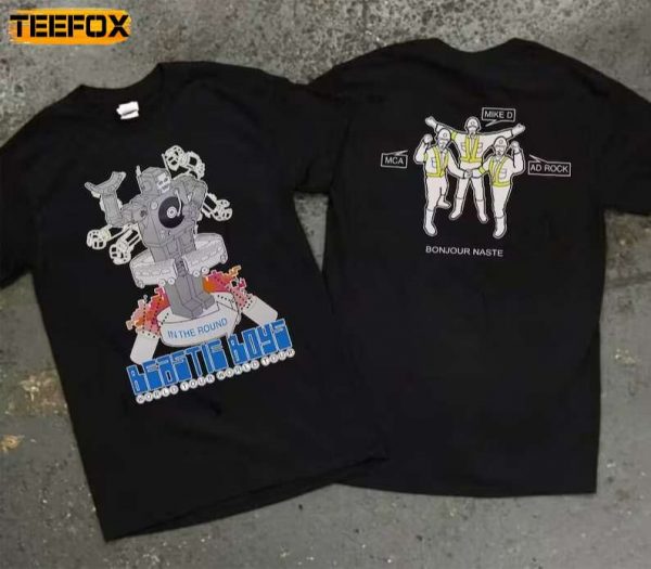 Beastie Boys World Tour In The Round 1998 Short Sleeve T Shirt