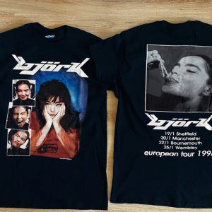 Bjork European Tour 1996 Short Sleeve T Shirt