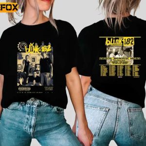 Blink 182 Band Tour 2023 2024 Short Sleeve T Shirt