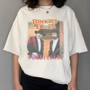 Brooks Dunn Borderline 1996 Short Sleeve T Shirt