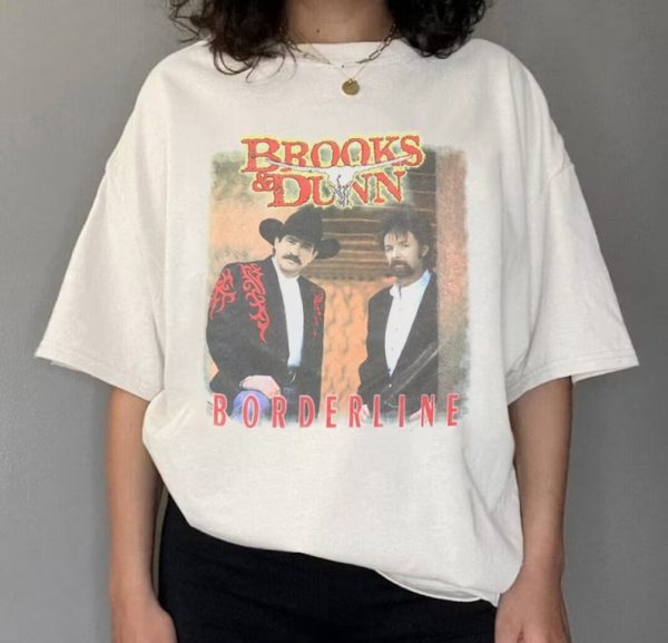 Brooks Dunn Borderline 1996 Short Sleeve T Shirt