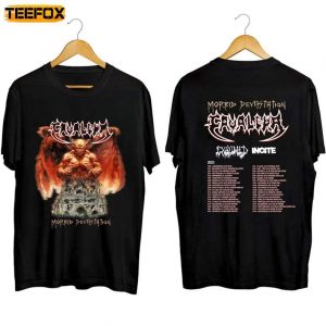 Cavalera Conspiracy Morbid Devastation Tour 2023 Short Sleeve T Shirt