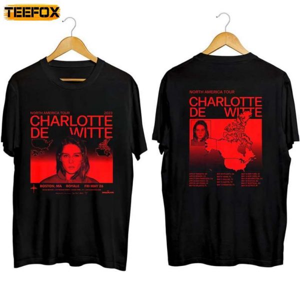 Charlotte de Witte North American Tour 2023 Concert Short Sleeve T Shirt