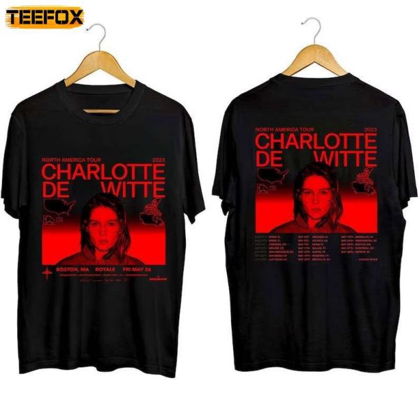 Charlotte de Witte North American Tour 2023 Short Sleeve T Shirt 1