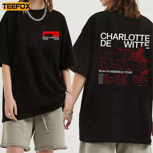 Charlotte de Witte North American Tour 2023 Short Sleeve T Shirt