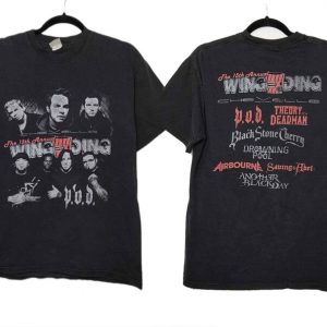 Chevelle Theory Deadman Black Stone Cherry POD Short Sleeve T Shirt