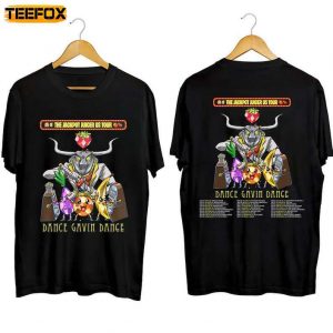 Dance Gavin Dance The Jackpot Juicer US Tour 2023 Short Sleeve T Shirt