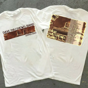Dave Matthews Band Tour 2003 Short Sleeve T Shirt
