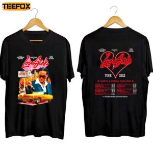 Don Toliver Love Sick Tour 2023 Short Sleeve T Shirt 1