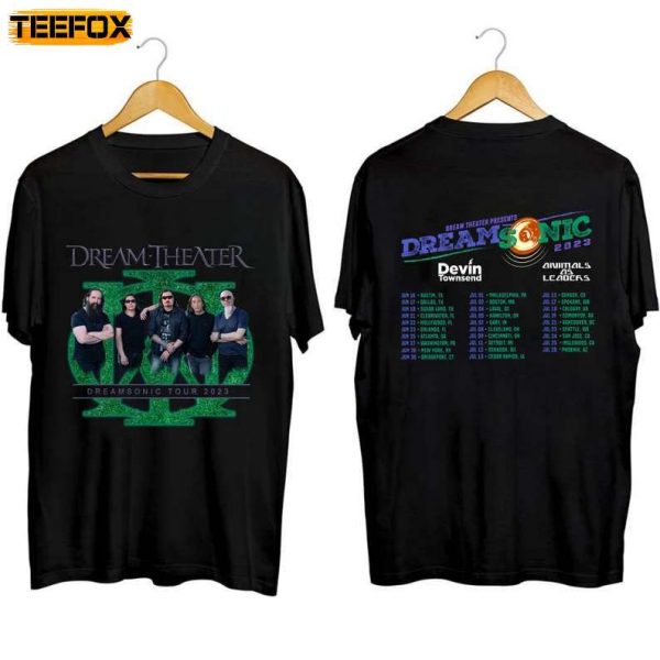 Dream Theater 2023 Tour Concert Short Sleeve T Shirt