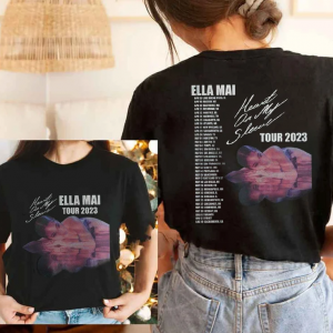 Ella Mai The Heart On My Sleeve Tour 2023 Short Sleeve T Shirt 1