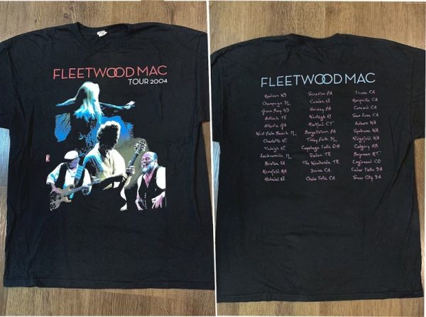 Fleetwood Mac Tour 2004 Short Sleeve T Shirt