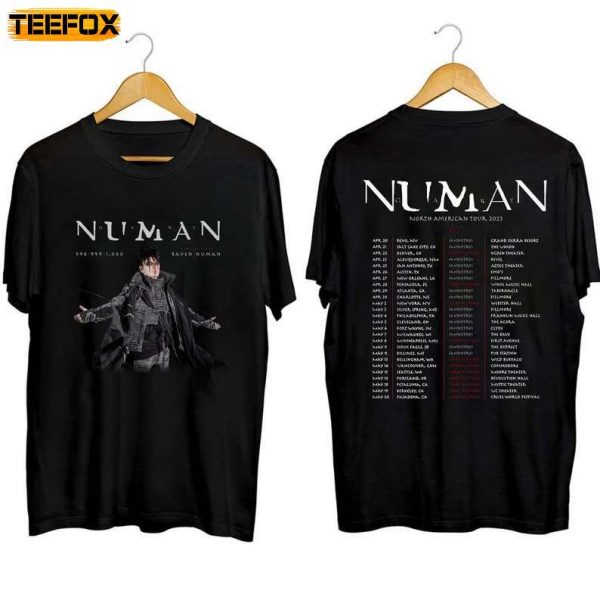 Gary Numan North American Tour 2023 Short Sleeve T Shirt