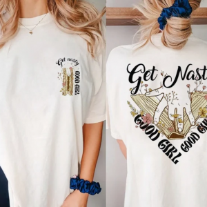 Get Nasty Good Girl Russ Short Sleeve T Shirt