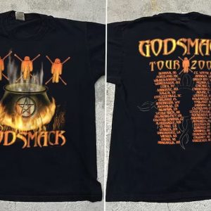 Godsmack Tour 2001 Short Sleeve T Shirt