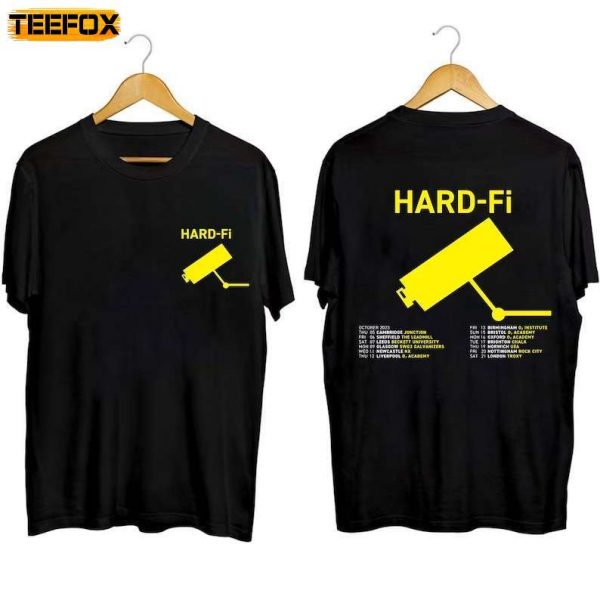 Hard Fi 2023 UK Tour Short Sleeve T Shirt