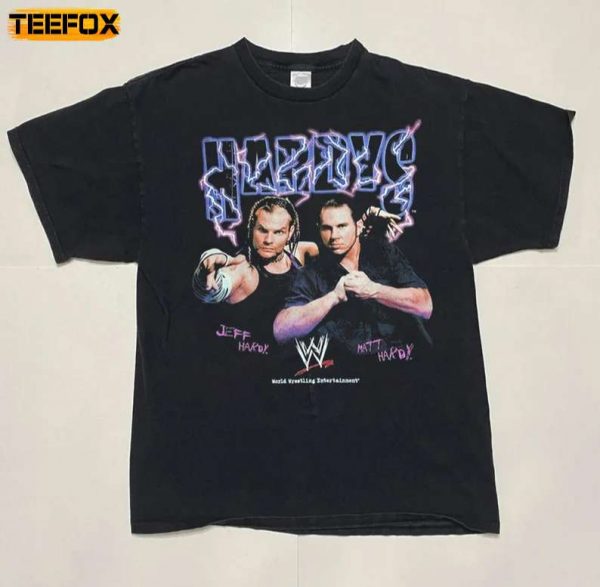Hardy Boyz Jeff Hardy Matt Hardy Short Sleeve T Shirt