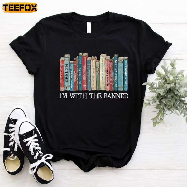 Im With The Banned Banned Books Short Sleeve T Shirt