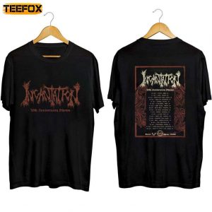 Incantation 30th Anniversary Show Short Sleeve T Shirt