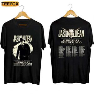Jason Aldean Highway Desperado Tour 2023 Short Sleeve T Shirt