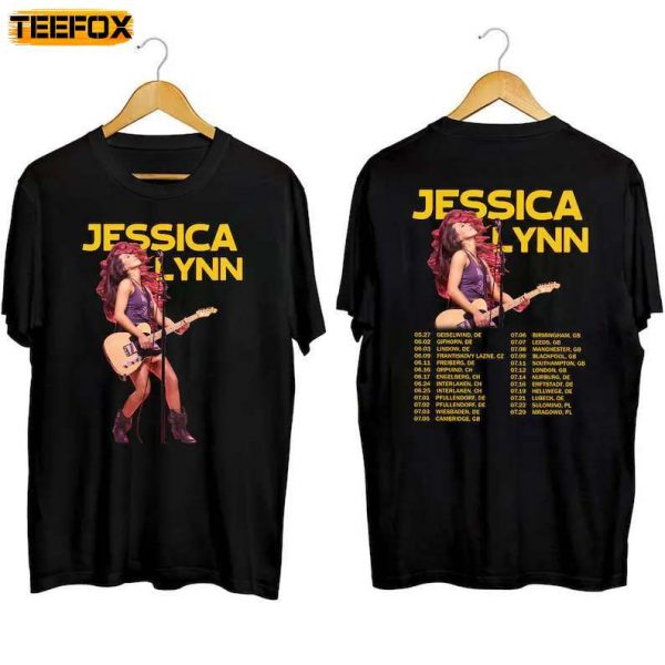 Jessica Lynn 2023 UK EU Tour Short Sleeve T Shirt