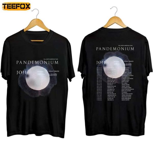 Joji Pandemonium Tour 2023 Short Sleeve T Shirt