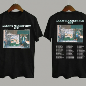 Larry June Larrys Market Run World Tour 2023 Short Sleeve T Shirt