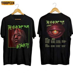 Lil Yatchy Let's Start Here Tour 2023 Rapper Concert Short Sleeve T Shirt