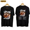 Lovejoy Across The Pond Tour 2023 Music Concert Short Sleeve T Shirt