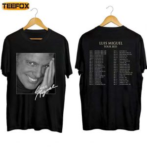 Luis Miguel Tour 2023 Short Sleeve T Shirt