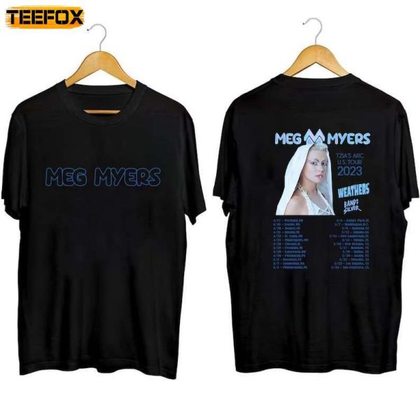 Meg Myers Tzias Arc US Tour 2023 Short Sleeve T Shirt