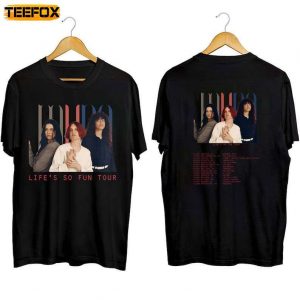 Muna Band Lifes So Fun Tour 2023 Short Sleeve T Shirt