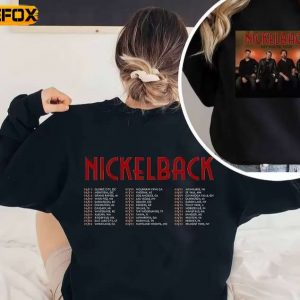 Nickelback Tour Get Rollin Concert Tour 2023 Short Sleeve T Shirt