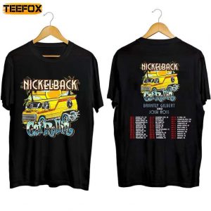 Nickleback Get Rollin New Album Tour 2023 Short Sleeve T Shirt