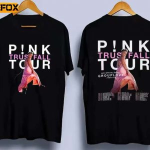 P!nk Pink Singer Summer Carnival 2023 Tour Two Sides Short Sleeve T Shirt