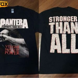 Pantera Cowboys From Hell Vulgar Display of Power 1992 Short Sleeve T Shirt