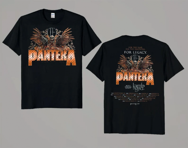 Pantera with Special Guest Tour 2023 Short Sleeve T Shirt
