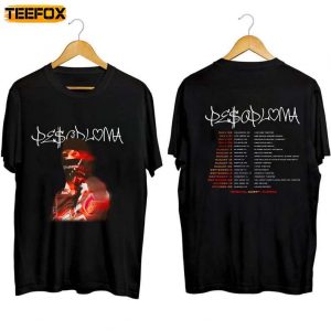 Peso Pluma Doble P Tour 2023 Concert Short Sleeve T Shirt