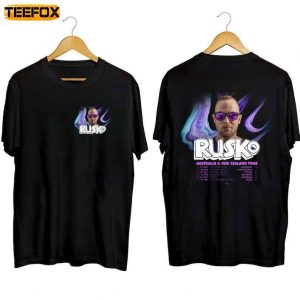 Rusko Australia and New Zealand Tour Short Sleeve T Shirt