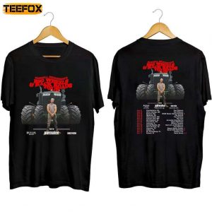 Russell Dickerson Big Wheels And Back Roads Tour 2023 Short Sleeve T Shirt