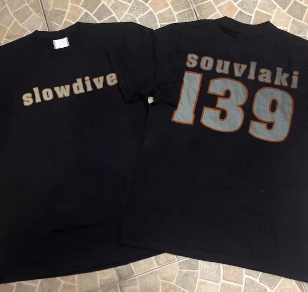 Slowdive Souvlaki 139 Rock Band Short Sleeve T Shirt