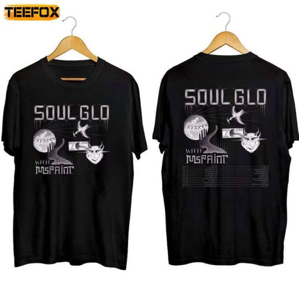 Soul Glo and Mspaint 2023 Tour Short Sleeve T Shirt