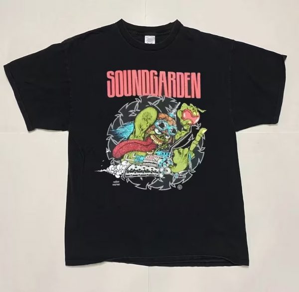Soundgarden Badmotorfinger Tour Short Sleeve T Shirt