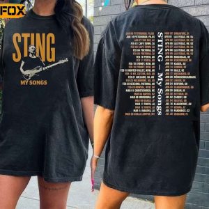 Sting My Song 2023 World Tour Short Sleeve T Shirt