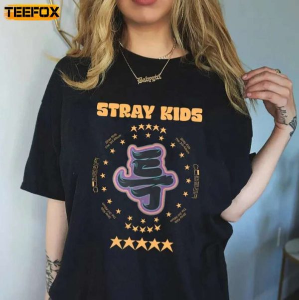 Stray Kids Felix 5 Star Short Sleeve T Shirt