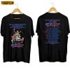 The All American Rejects Newfound Glory Tour 2023 Short Sleeve T Shirt