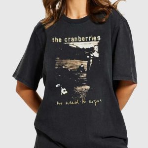 The Cranberries To The Faithful Departed Rock Album Cover 1996 Short Sleeve T Shirt