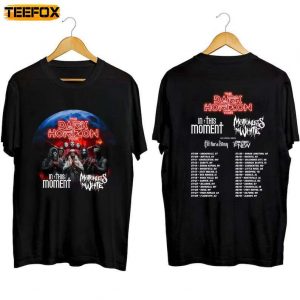The Dark Horizon Co headline Tour With In This Moment And Motionless In White 2023 Short Sleeve T Shirt