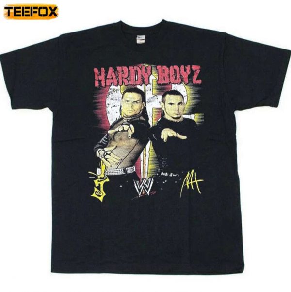 The Hardy Boyz Wrestling Retro Short Sleeve T Shirt