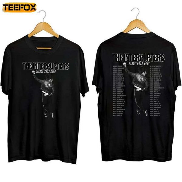 The Interrupters World Tour 2023 Music Concert Short Sleeve T Shirt